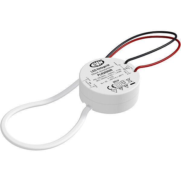 EVN-Lichttechnik LED-Netzgerät 500mA 1-9W P20 PLR205009